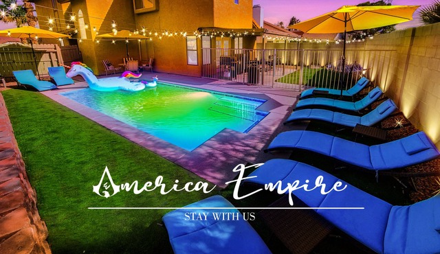 ➤ GOLD CLASS ⭐⭐⭐⭐⭐ Luxury Vacation Villa Resort FREE Heated Pool & Golf