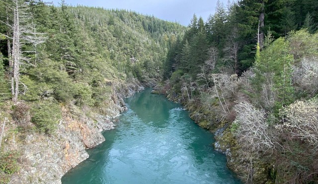 Golden Grove On the River! Amazing home above the Smith River.