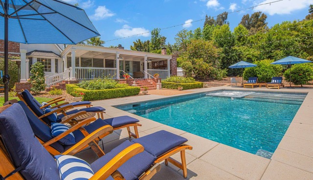 Heaven on Earth with two houses and two pools!