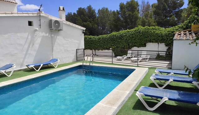 Home In Tranquil Mountains with Pool, Terrace, Garden & Wi-Fi
