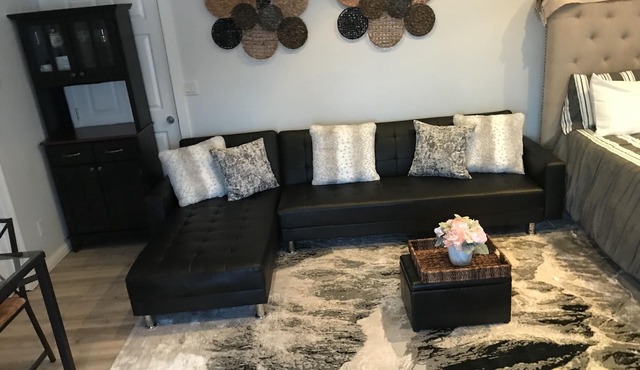 LAX LUXURY STUDIO Beautiful & spacious, 5 minutes from Beach, LAX, SOFI, FORUM.