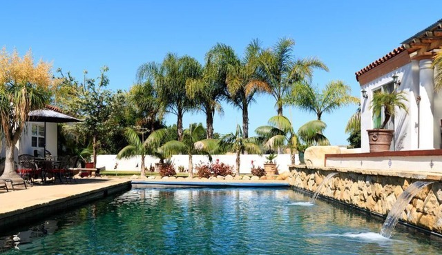 Magnificent Gated Private Santa Barbara Estate, Saltwater Pool, and Spa