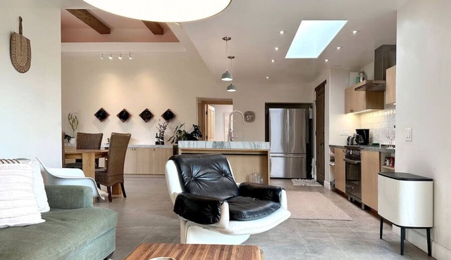 Mediterranean-modern estate with breathtaking views that sleeps 12