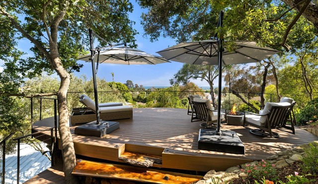 Montecito Treehouse-a unique property with beautiful ocean views!