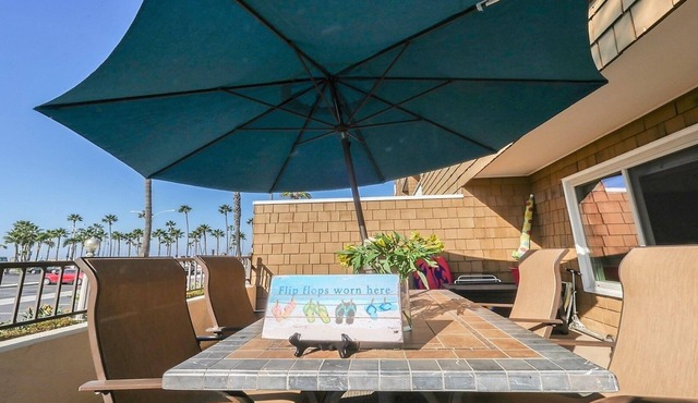 On the Boardwalk with views of the Ocean & Balboa Pier-steps to the Fun Zone
