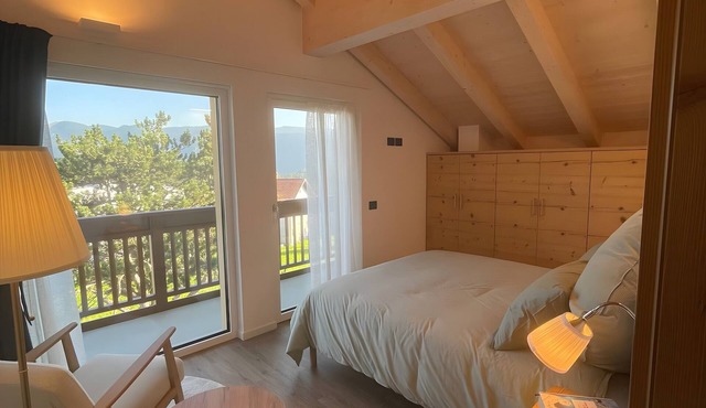 Panoramic Attic Apartment with Private Garden in Lavarone