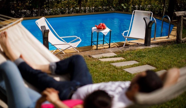 Panoramic villa with pool