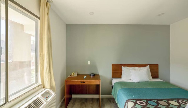 Pet-Friendly Junior Room Queen Bed w/Retro Atmosphere - Enjoy 66 Route Charm