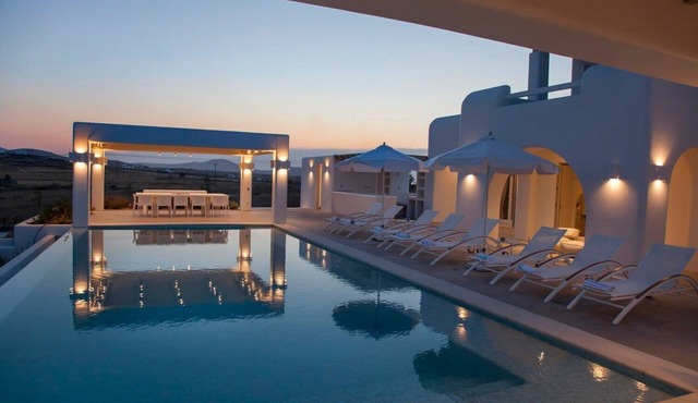Platinum Paros Villa | 8 Bedroom Villa | Amazing Sea Views & Large Infinity Pool | Ambelas