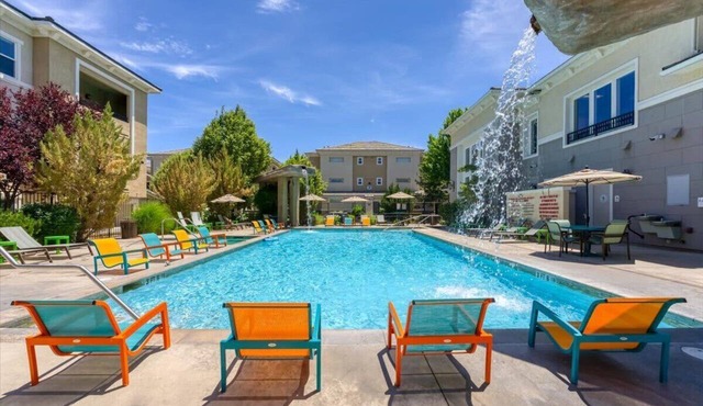 Pool, Sauna, Yoga Studio + Gym | Serene 1BR
