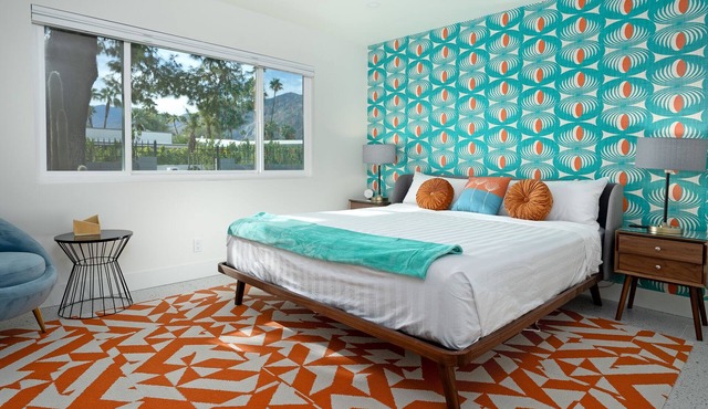 Private Mid-century Ranch in Palm Springs Pool Home