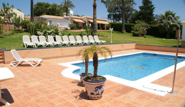 Private villa with its own swimming pool and sea view