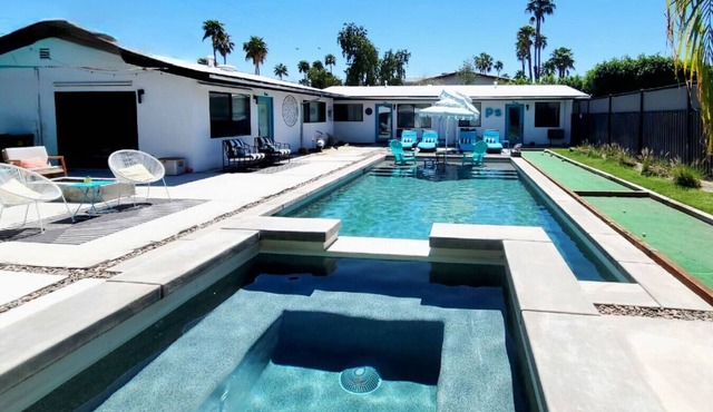Rat Pack Paradise Downtown Palm Springs - Resort Property, Pets Ok, Fully Gated