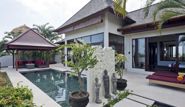 Rice Field View Sahaja Villa 1 in Peaceful Bali