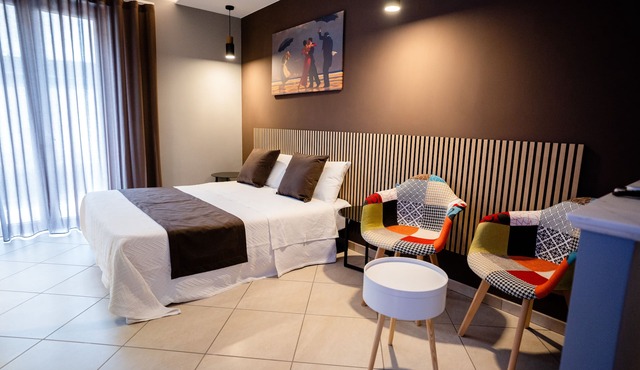 Romantic room with whirlpool