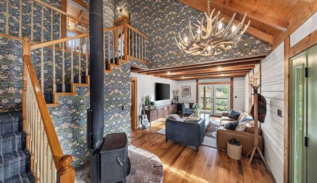 Rustic Modern Cabin!