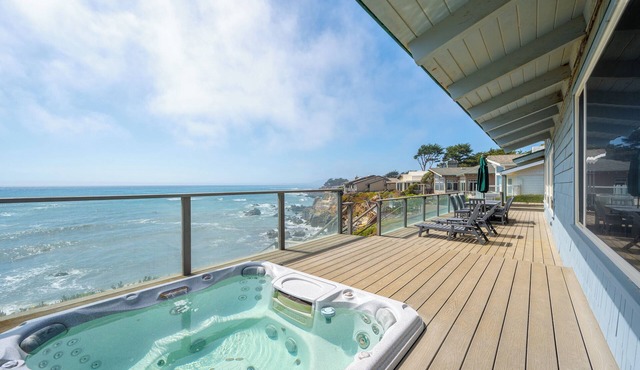 Stunning, Ocean-Front Home in Seaclift Estates in Cambria! Perfection!