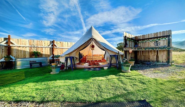 The Pink Pony Yurt, New Cuyama, CA