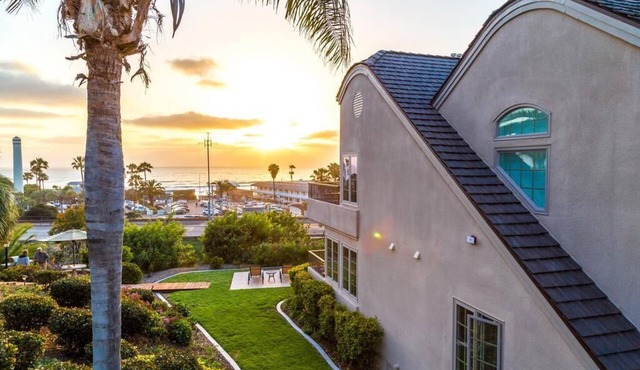 Villa L'Auberge in Del Mar across the street from powerhouse park and beach