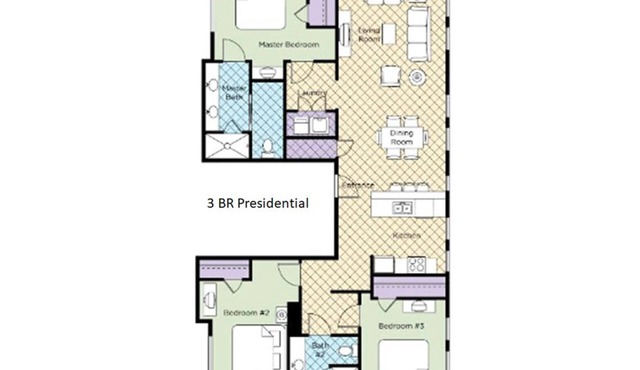 Walk to JP Morgan Conference - 4 nights @ 3BR Presidential - 01/10/27 - 01/14/27
