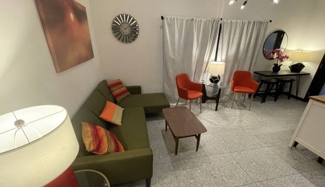 West Redding mid-century style guest house