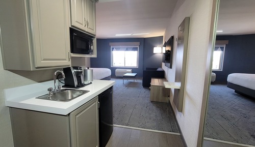 Suite, 1 King Bed with Sofa bed
