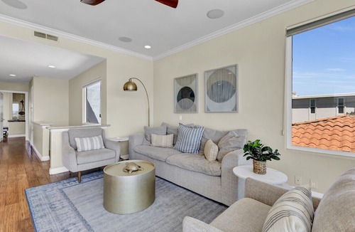 Central Mission Beach Condo | Light And Airy Penthouse Overlooking Mission Bay!