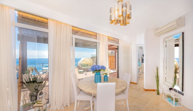 Boutique Penthouse, Sea View, Close to Beach by AMALFIVACATION.IT